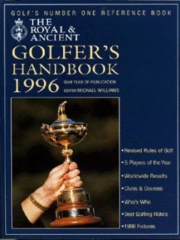 Image of The Royal and Ancient Golfers Handbook 1996 by Michael Williams and Royal and Ancient Golf Club of St Andrews Book