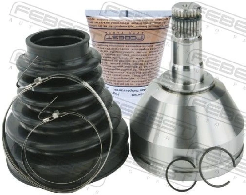 Image of FEBEST 2711-XC90WDLH CV Joint Front Axle Left Joint Kit,drive shaft (5)