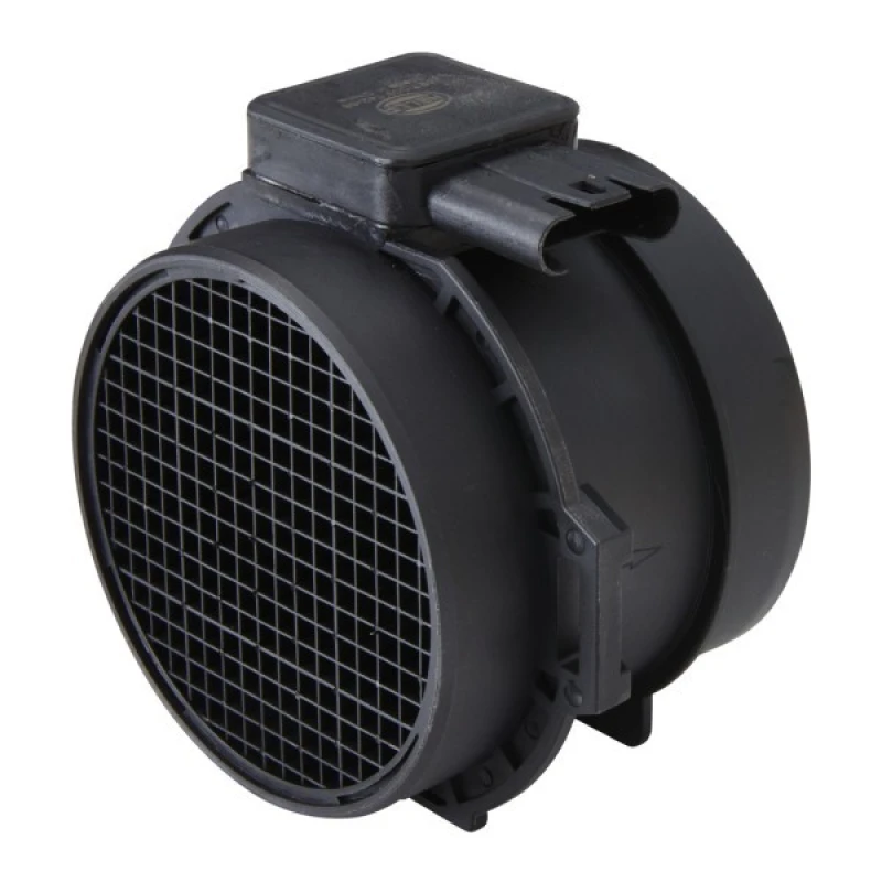 Image of HELLA 8ET 009 142-661 Mass air flow sensor with housing Air Mass Sensor (3926)