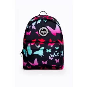 image of Hype Butterfly Fade Backpack (one Size Black/Red/Pink/Blue)