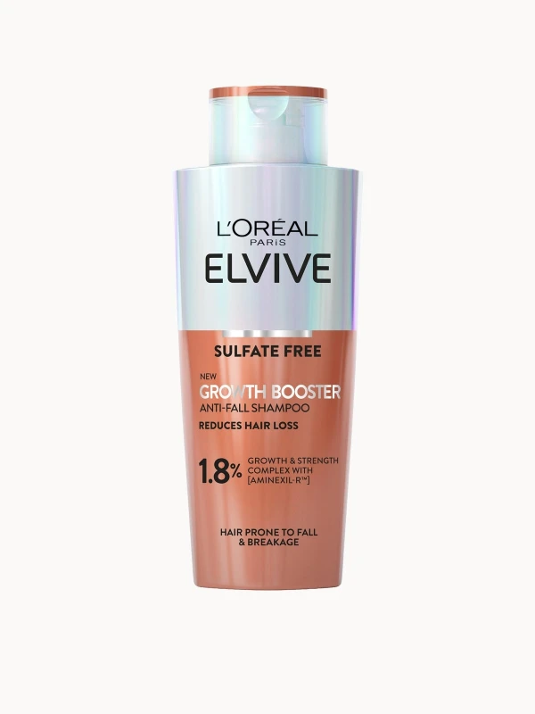 Image of LOreal Paris Elvive Growth Booster Shampoo, Anti Hair Loss, 200ml