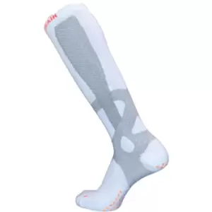 image of Prevent Sprain Technology Knee High Sock (white, Medium 6-8.5)