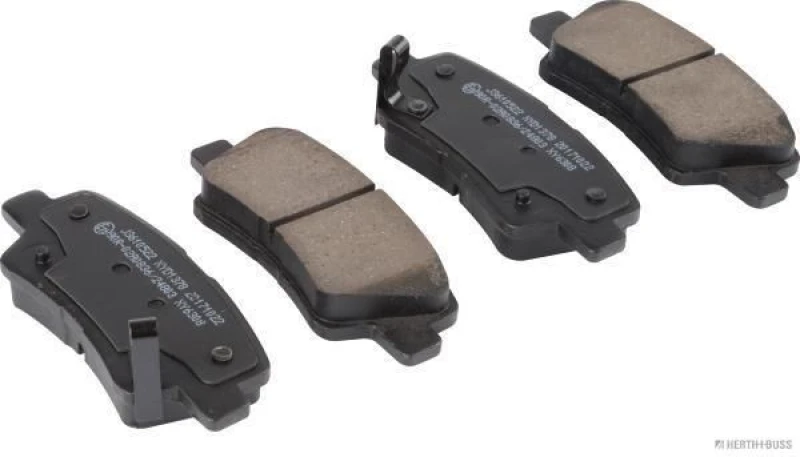Image of Brake pad set HERTH+BUSS JAKOPARTS J3610522