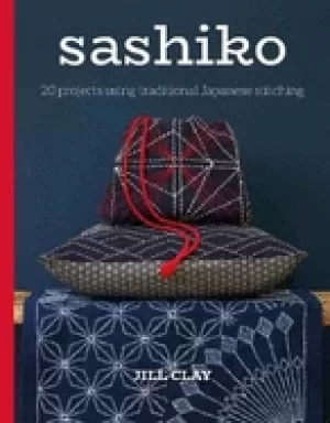 Image of sashiko 20 projects using traditional japanese stitching