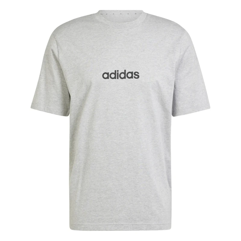 Image of Adidas Simple jersey T-Shirt adidas Essentials Linear Gris Male XL