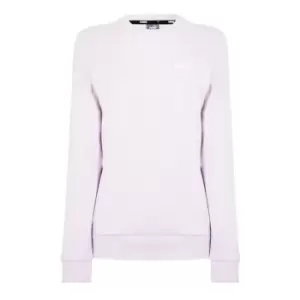 image of Puma Essential Crew Sweatshirt Womens - Purple