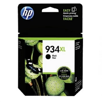 Image of HP 934XL Black Ink Cartridge