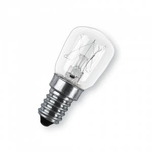 image of Xavax - Bulb for Cooling Appliances, 25W, E14, pear-shaped, clear