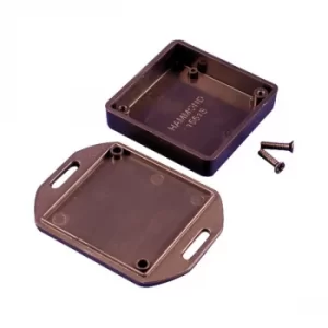 Image of Hammond 1551SFLBK Miniature Plastic Enclosure Flanged 50 x 50 x 15...