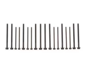 Image of ELRING Cylinder Head Bolt Kit 733.100 Bolt Kit, cylinder head FORD,FIAT,PEUGEOT,TRANSIT MK-7 Kasten,RANGER (TKE),Transit V363 Kastenwagen (FCD, FDD)