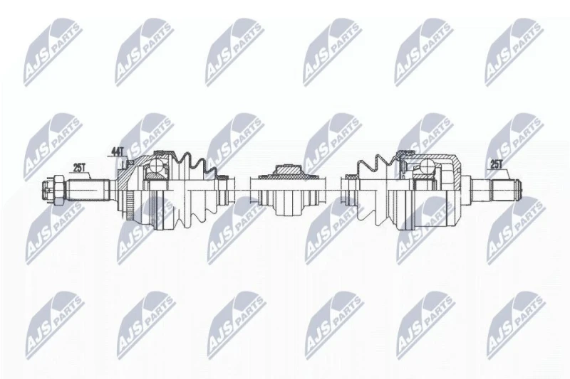 Image of NTY Drive shaft NTY NPW-HY-613