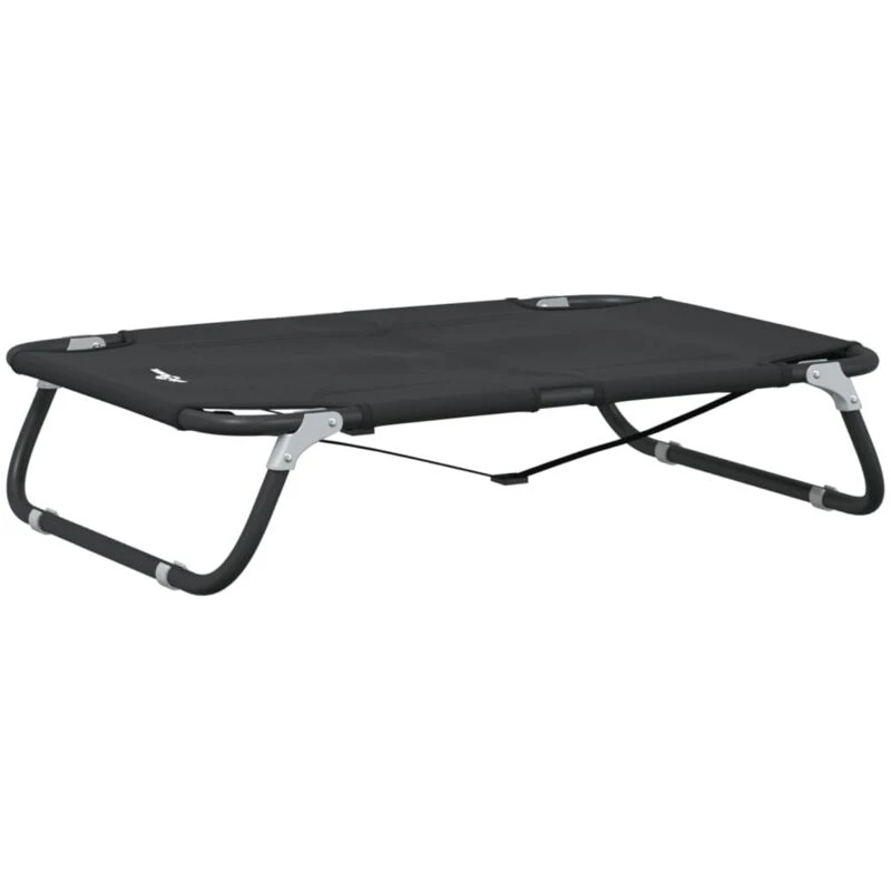 Image of VIDAXL Vidaxl - Dog Bed Foldable Anthracite Oxford Fabric and Steel 172604