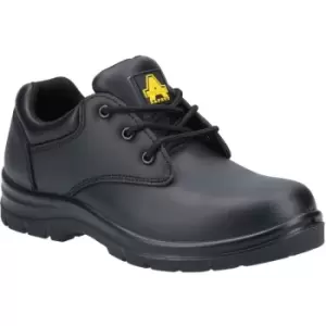 Image of Amblers Womens/Ladies AS715C Amelia Safety Shoes (5 UK) (Black) - Black