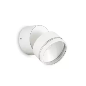 Image of Omega Round Single Spotlight White IP54 4000K