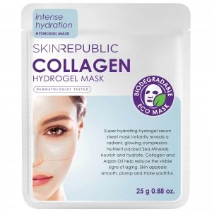 Image of Skin Republic Hydrogel Face Sheet Mask Collagen 25g