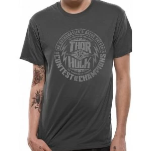 Image of Thor Ragnarok - Contest Mens Small T-Shirt - Grey