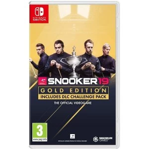 image of Snooker 19 Nintendo Switch Game