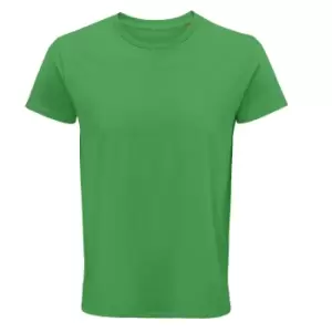 image of SOLS Mens Crusader Organic T-Shirt (M) (Kelly Green)