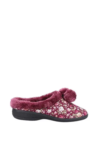 image of Fleet & Foster Buzzard Mule Slipper Red