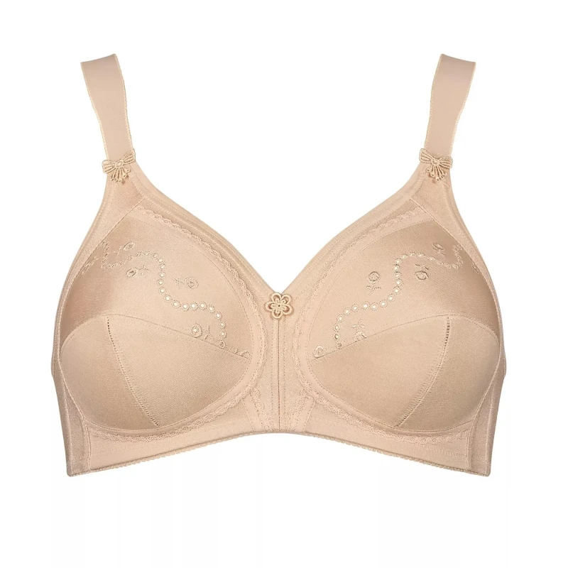 Image of Triumph Womens cotton bra Triumph Doreen Beige Female 100E