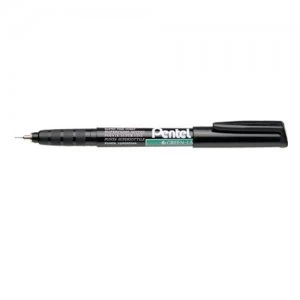 image of Pentel Permanent Marker Superfine Black PK12