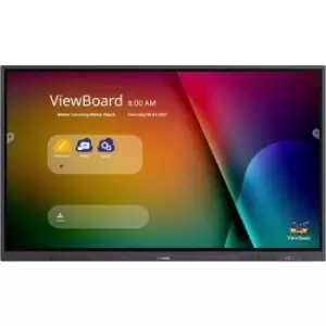 image of Viewsonic IFP6532-2 interactive whiteboard 165.1cm (65") 3840 x 2160 pixels Touch Screen Black HDMI