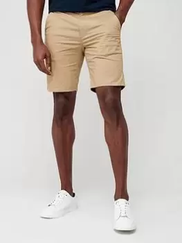 Image of Farah Hawk Chino Shorts, Beige, Size 38, Men