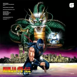 image of Brave Wave - Ninja Gaiden (The Definitive Soundtrack, Vol. 2) 2xLP (Blue & Yellow)