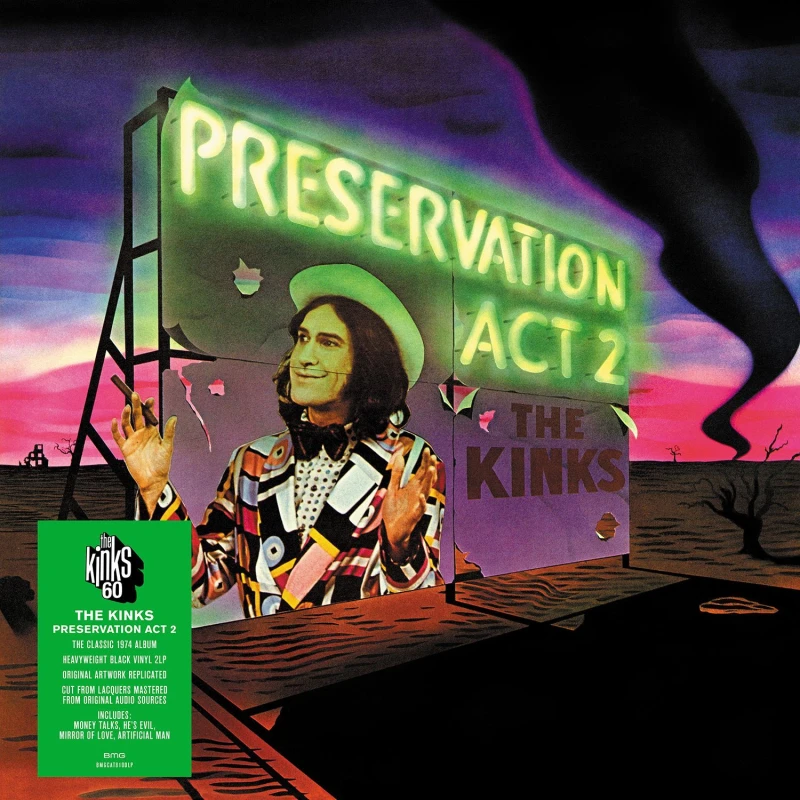Image of The Kinks Preservation Act 2 2LP Black unisex
