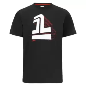 Image of Formula 1 F1 Graphic Tee (Black)