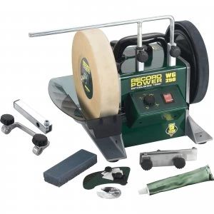 Image of Record Power WG250 Wet Stone Bench Grinder 240v