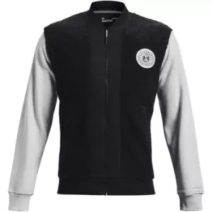 Image of Under Armour Rival Fleece Alma Mater Jacket Mens - Black