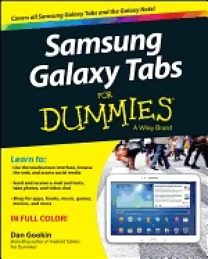 Image of samsung galaxy tabs for dummies