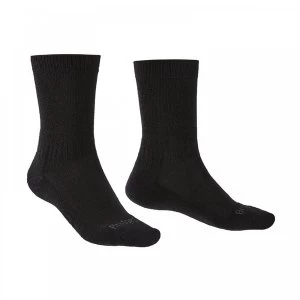 Image of Bridgedale HIKE Lightweight Merino Performance Boot Original Mens - X-Large Black