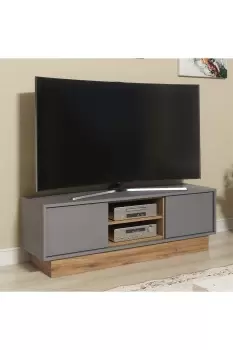 image of TV Unit 120cm Sideboard Cabinet Cupboard TV Stand