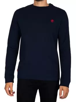 Image of Longsleeved Crew Slim T-Shirt