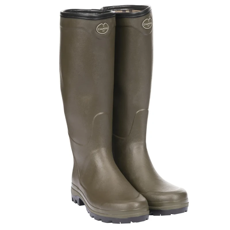 Image of Jersey Boots Le Chameau Country Cross Vert Male 42