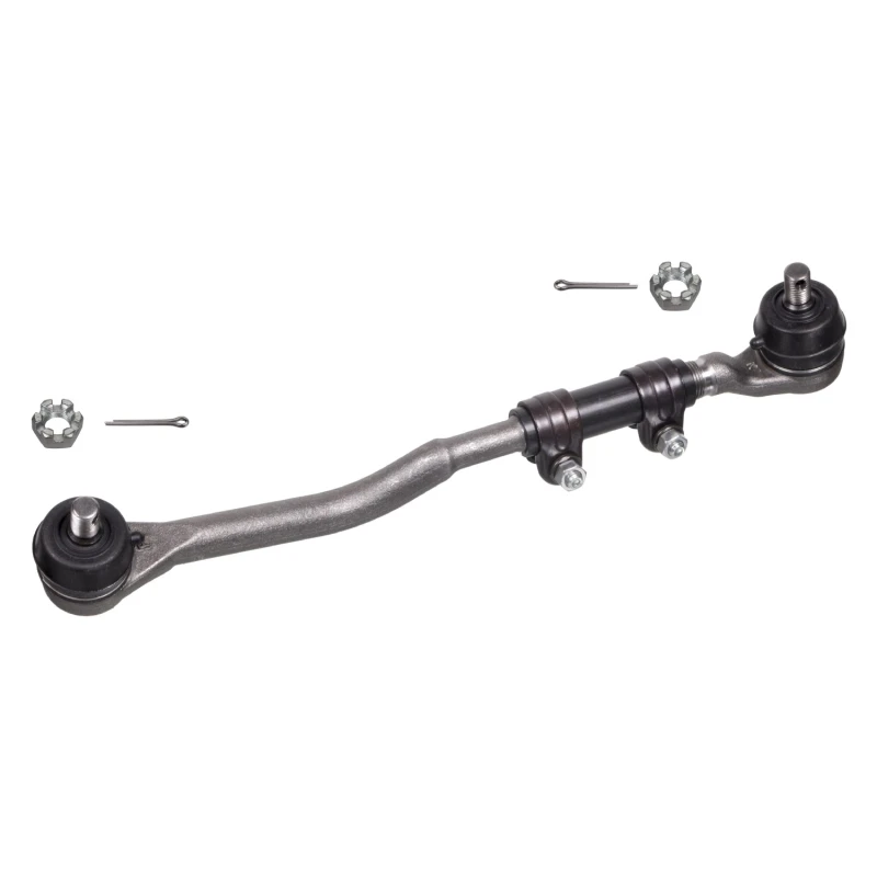 Image of FEBI BILSTEIN 42693 Tie Rod Front Axle Right, with crown nut Rod Assembly (284)