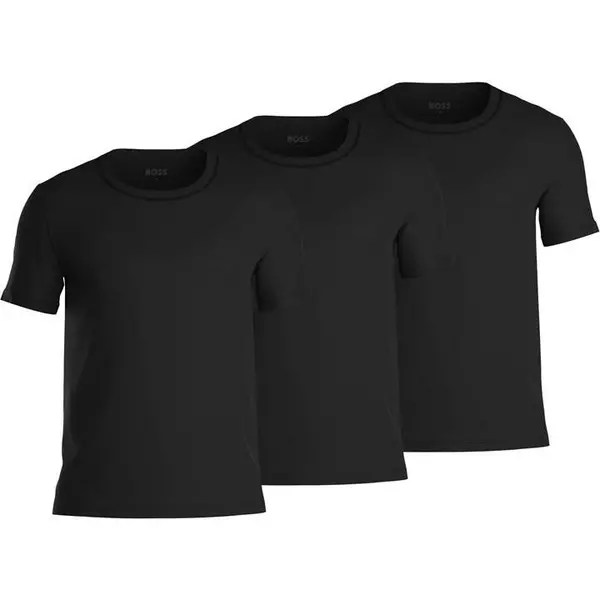 Image of Boss 3 Pack Classic T-Shirt - Black L