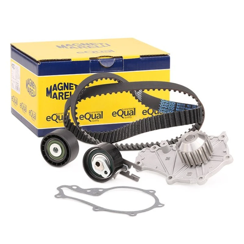Image of MAGNETI MARELLI Water pump and timing belt kit MAGNETI MARELLI 132011160063