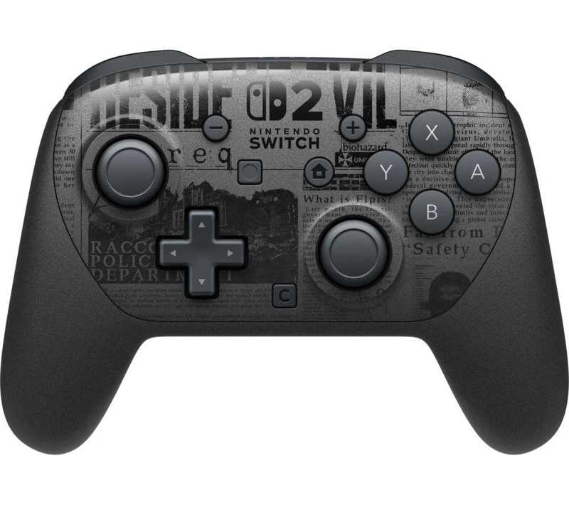 Image of Nintendo Switch 2 Pro Controller Resident Evil Requiem Edition