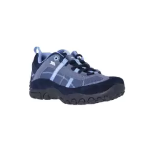 Image of Trespass Womens/Ladies Fell Lightweight Walking Shoes (8 UK) (Navy)