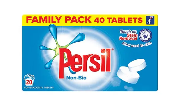 image of Persil Non Bio Washing Tablets 80 Tablets