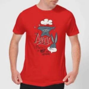 Image of Looney Tunes ACME Anvil Mens T-Shirt - Red - XL