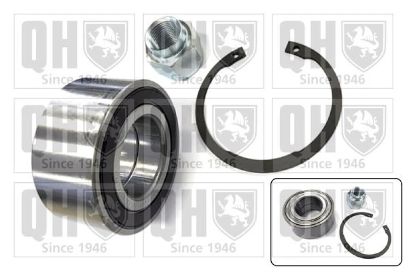 Image of QUINTON HAZELL Wheel bearing kit QUINTON HAZELL QWB1226