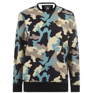 image of True Religion Sweatshirt - Camo SMU