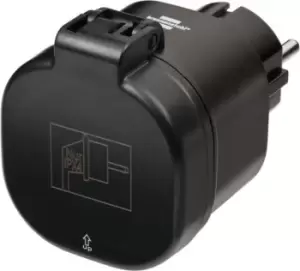 Image of Brennenstuhl 1294860 smart plug 3000 W Home Black