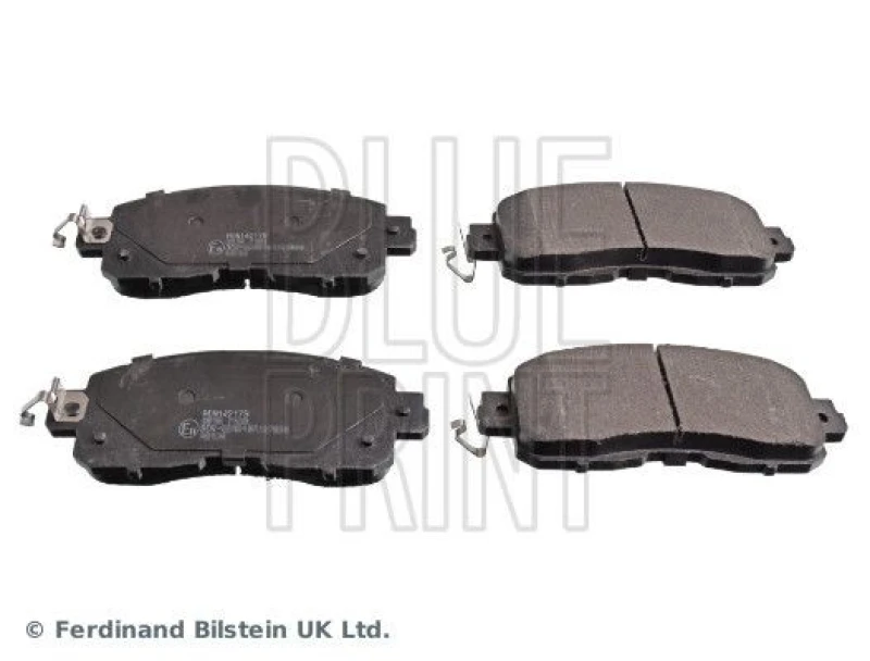 Image of Blue PRINT Brake pad set Blue PRINT ADN142179