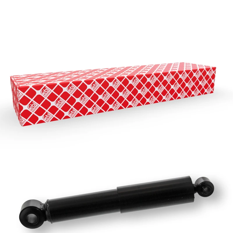 Image of FEBI BILSTEIN 20480 Shock absorber Rear Axle, Oil Pressure, Telescopic Shock Absorber, Bottom eye Shock Absorber (854)