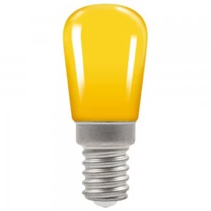 Image of Crompton LED Coloured Pygmy SES E14 1.3W - Yellow